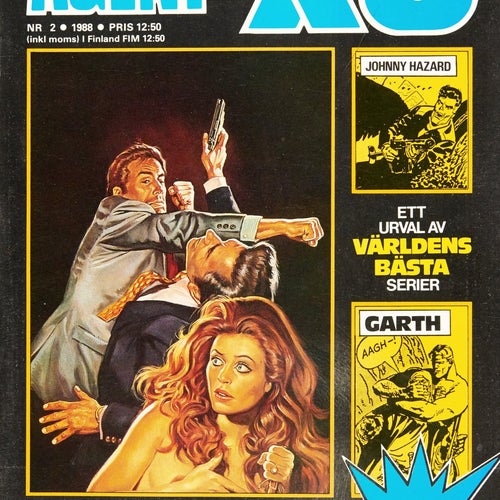 Agent X9 Serietidning 1988 nr 2 (Oläst arkivex)