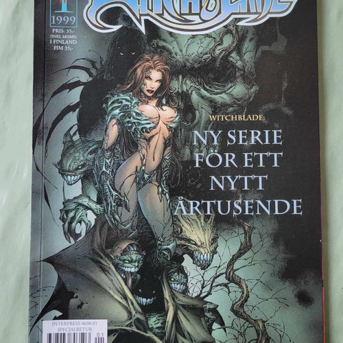 Witchblade nr 1 från 1999 (första numret)