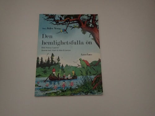 Den hemlighetsfulla ön av Jules Verne, 1977! Första upplagan!