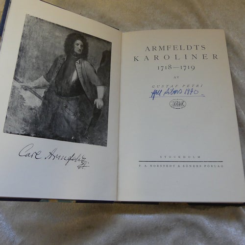 Armfeldts Karoliner 1718-1719 av Gustaf Petri,