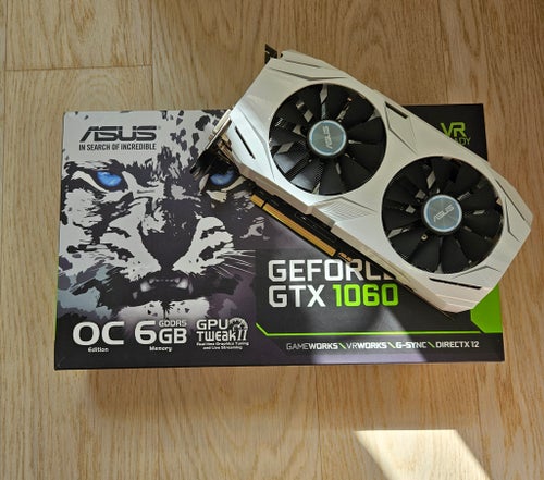 ASUS GeForce GTX 1060 Dual OC 6GB – Originalkartong