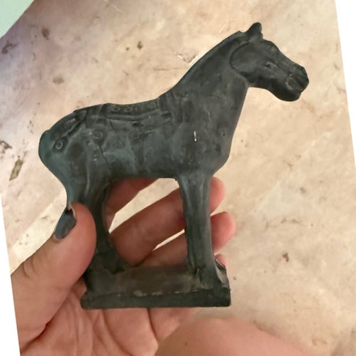 Replika från terrakottaarmén, häst , terracotta