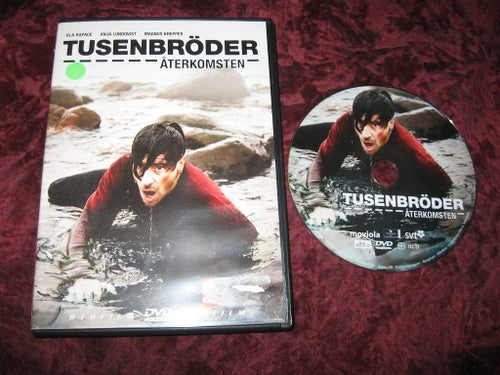 TUSENBRÖDER ÅTERKOMSTEN (OLA RAPACE,ANJA LUNDQVIST,MAGNUS KREPPER) DVD