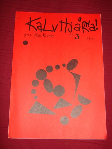 Kalvhjärna #3 fanzine -87
