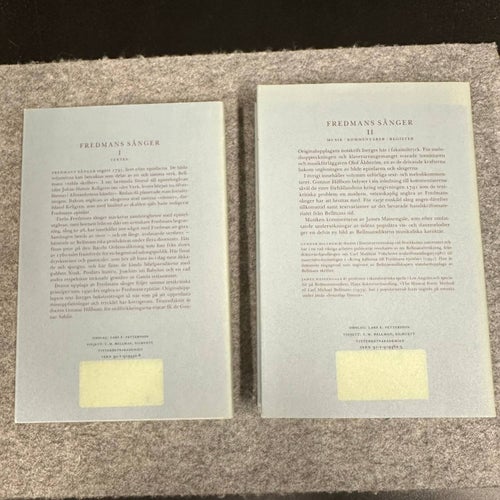 Carl Michael Bellman - Fredmans sånger del 1 & 2