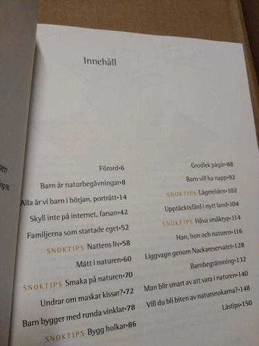 Livet leker. Upptäck naturen med barnen. Naturskyddsföreningens