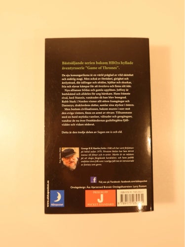 Svärdets Makt - George R.R. Martin, Game of thrones