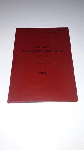 Svenska Ardennerstamboken band 101 2009 (Svårfunnen)