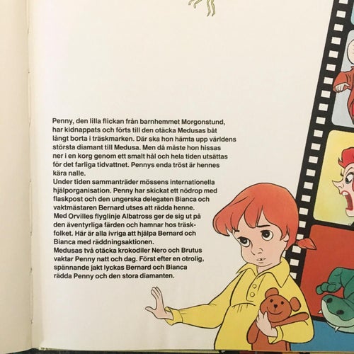 Bernad och Bianca. Disney. Bilder/Barnbok/klassiker