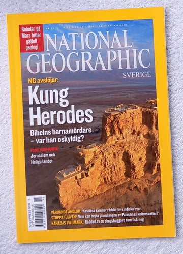 National geographic, 15/2008 – Palestinas skatter, Kanadas vildmark, Mars