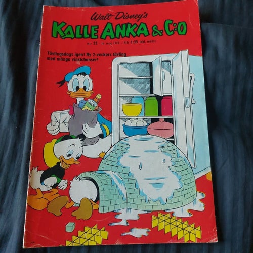 Kalle anka o co 1970 -nr 22