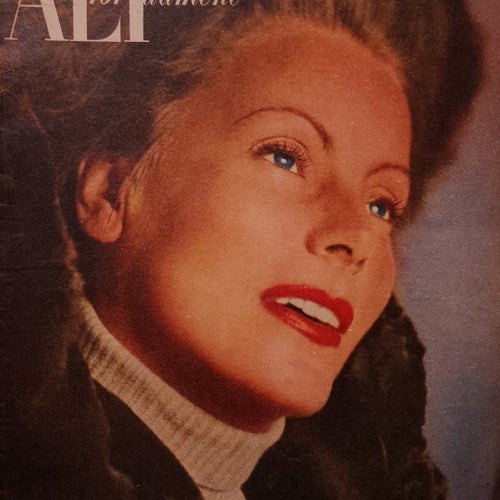 Greta Garbos omslag 1953 Magazine