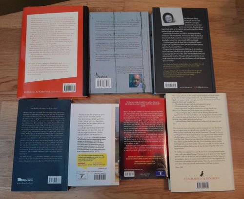 Bokpaket 7st - Uppväxtskildringar - Maskrosungen, Kriget är slut, Uppväxt etc.