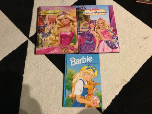 Barbie Böcker 3st (Bra Skick)LÄS BESK