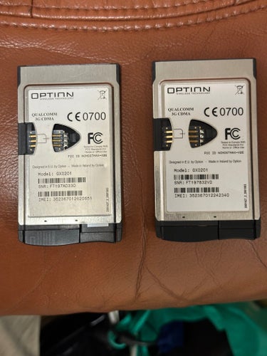 Option GT Max 3G CDMA PC-kort
