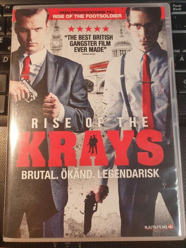 Rise of the Krays (2015) - DVD - Matt Vael, Simon Cotton - NjutaFilms NF855 VG