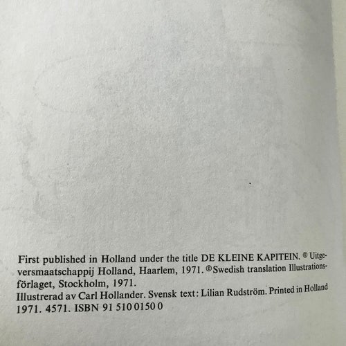 DEN LILLE SKEPPARN Paul Biegel 1971