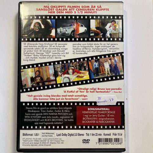 KENTUCKY FRIED MOVIE. DVD KOMEDI -77.