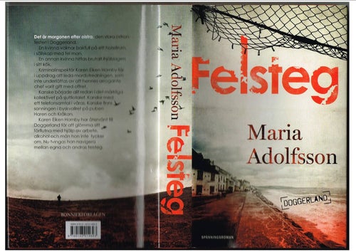FELSTEG - Maria Adolfsson (2018) Spänningsroman