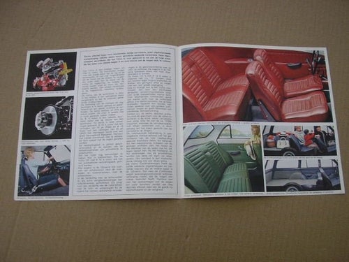 VOLVO Försäljningsbroschyr Amazon även Herrgårdsvagnen 1966