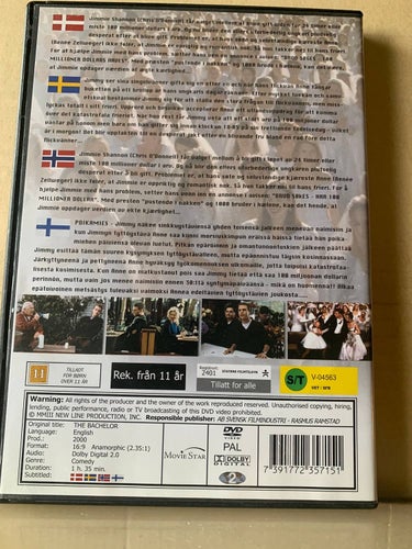 The Bachelor, Dvd