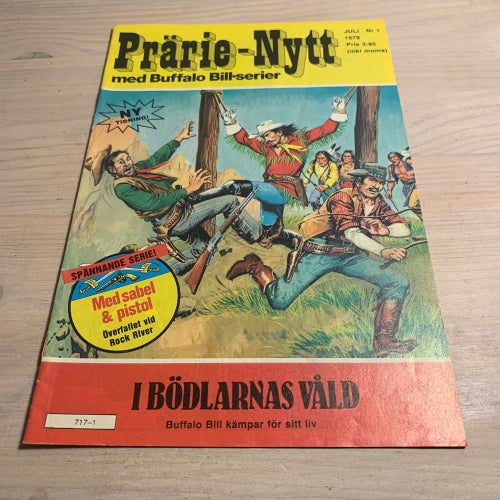 Prärie-Nytt med Buffalo Bill-serier 1979 nr 1