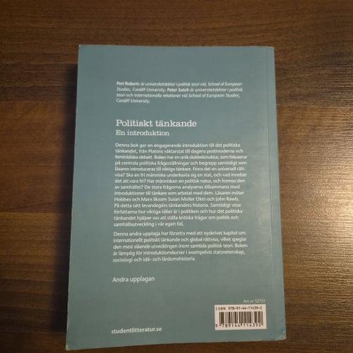 Politiskt tänkande av Peri Roberts och Peter Sutch, Andra upplagan