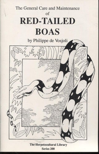 THe General Care and Maintenance of Red-Tail Boas