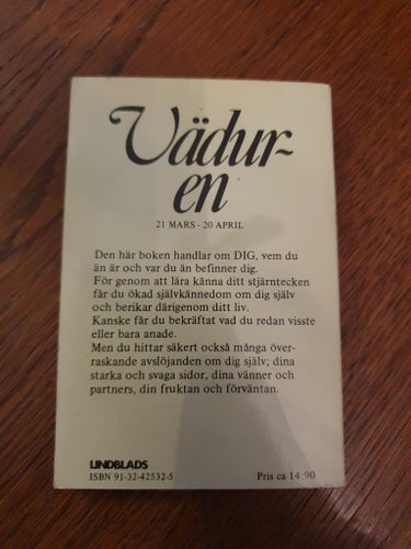 Ann Petrie - Väduren Sådan Är Du - Stjärntecken Berättar.