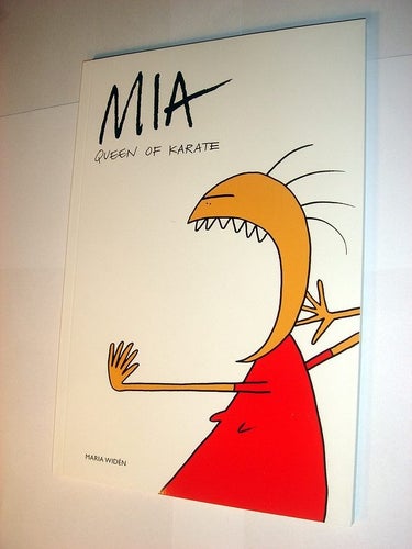 Mia - Queen of karate NY OLÄST M Fredrikssons seriekåserier