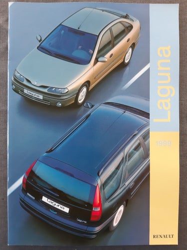 Renault Laguna 1999 - broschyr