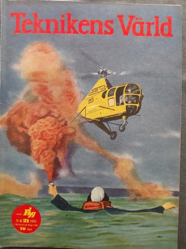 Teknikens Värld nr 21 1951: Tatraplan, teknik, motor, flyg, hobby