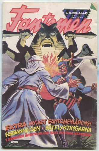 Fantomen 1984 nr 12 Hitchcocks arkiv , Ödeshandsken etc