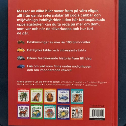 Boken: Lär dig mer om Bilar