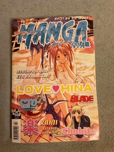 Mangamania tidning ~ 2004.02 - svenska manga anime antologi mania