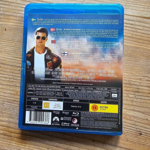 Top Gun Special Collectors Edition Blu-ray
