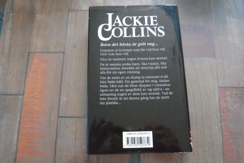 Gigolon & Förförerskan författare Jackie Collins