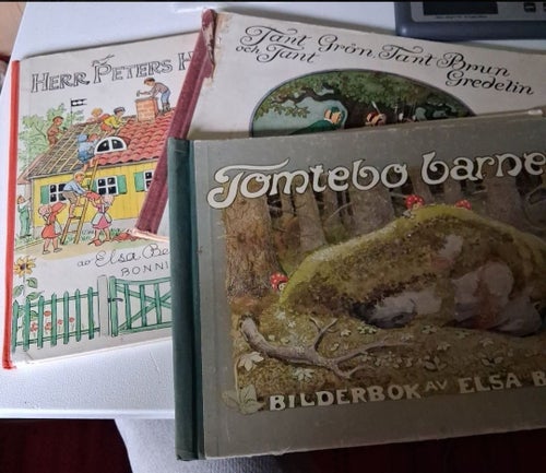 Blandade böcker Herr Peters hus av Elsa Beskow mm