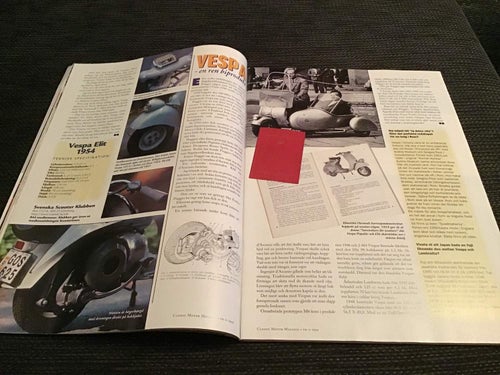 CLASSIC MOTOR NR 11 1999 FIAT,BUICK,VESPA,TIDAHOLM,TRIUMPH,WESSMAN LIDINGÖ