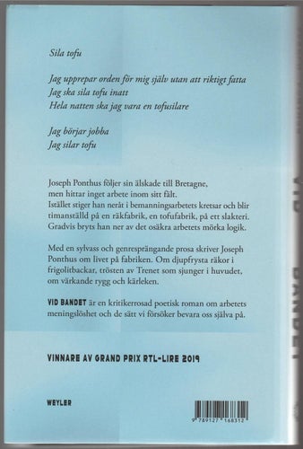 Vid bandet: anteckningar från fabriken / Joseph Ponthus