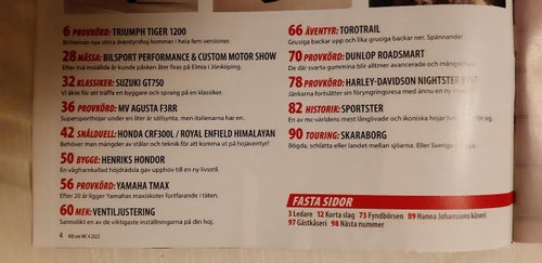 Allt om MC nr 4 2022: MV Agusta F3RR, Honda CRF300L, Royal Enfield Himalayan