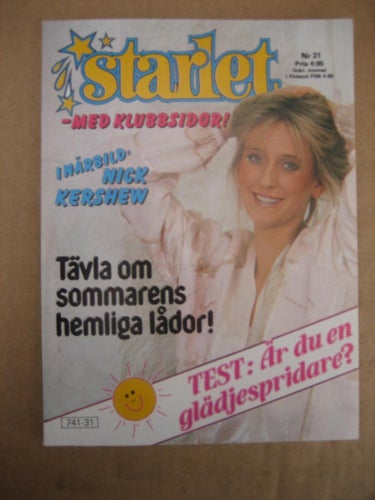 Starlet Nr:31-1984  (I Närbild: Nick Kershew)