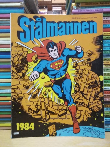 Stålmannen 1984. Very Fine plus