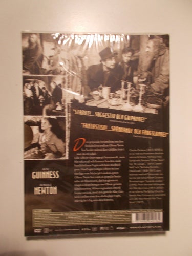 OLIVER TWIST (David Lean 1948) Svensk Inplastad DVD digipak i pappask DICKENS