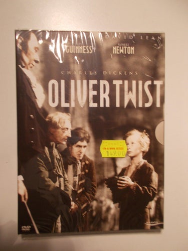 OLIVER TWIST (David Lean 1948) Svensk Inplastad DVD digipak i pappask DICKENS