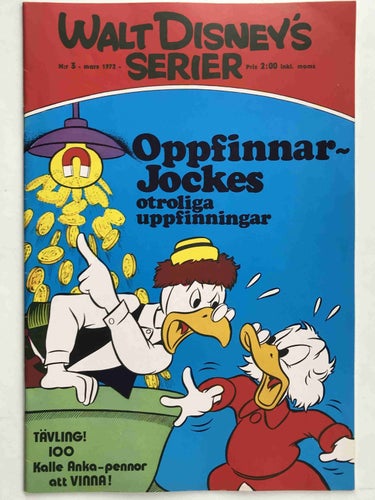 Walt Disney´s Serier - 1972:3 VF-NM