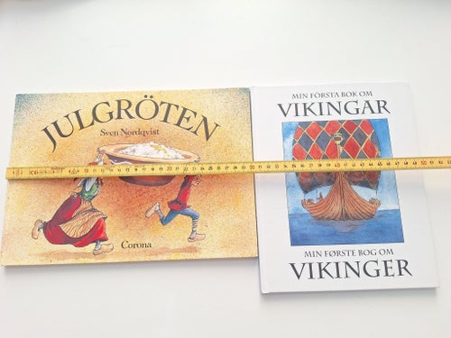 Julgröten av Sven Nordqvist & Min första bok om Vikingar