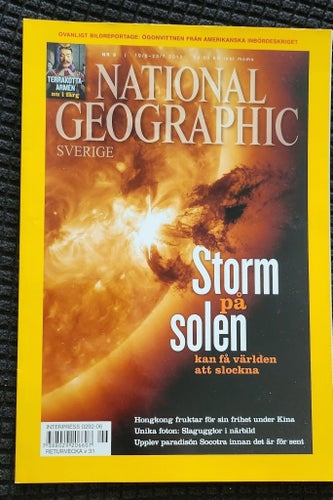 National Geographic Sverige - Storm på solen, 2012