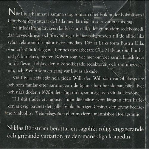 VAD DU VILL - Niklas Rådström (INBUNDEN BOK )