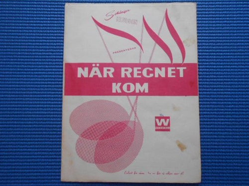 Nothäfte Schlagerklubben presenterar När regnet kom